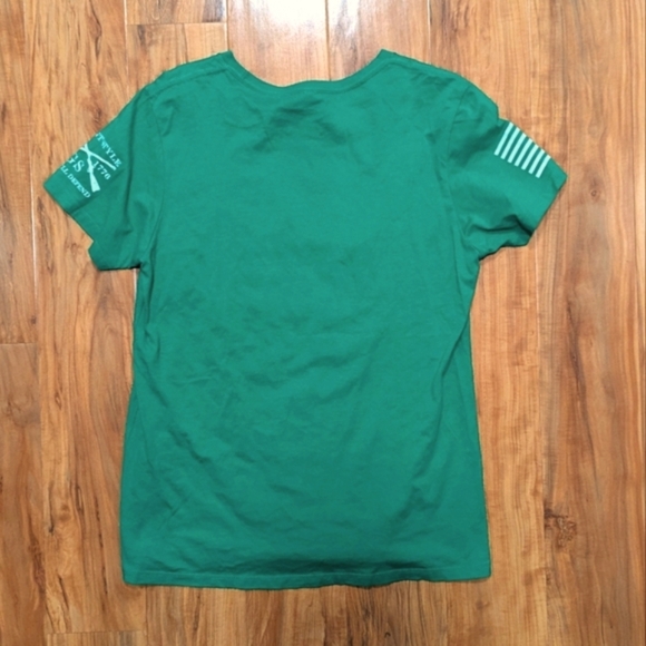 American Irish St. Patty's TShirt Green 100% Cotton USA XXL GRUNT‎ STYLE Green - Picture 2 of 5